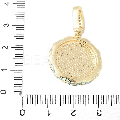 Brass Enamel Pendants LS-KK-F886-03G-05-1