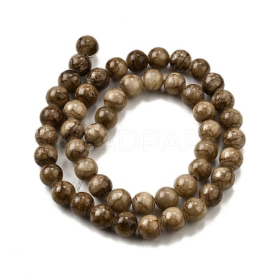 Natural Striped Stone Beads Strands G-D315-A01-03-12mm-1