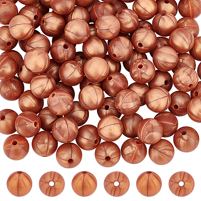 Food Grade Eco-Friendly Silicone Beads SIL-WH0010-10A-1