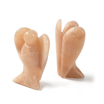 Natural Pink Aventurine Carved Angle Figurines GG-CBA9C2C-A06-1