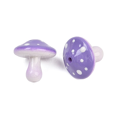 Opaque Acrylic Beads MACR-C036-02C-1