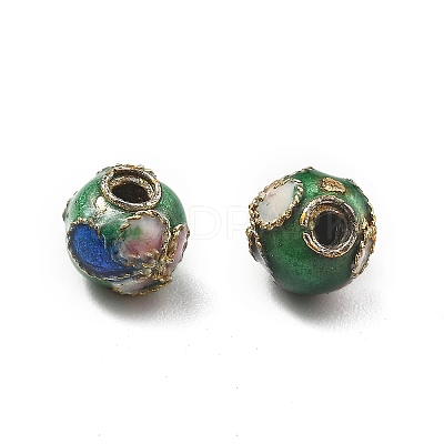 Handmade Cloisonne Beads CLB-O001-M08-02-1
