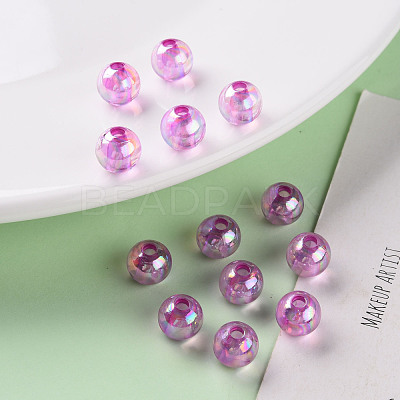 Transparent Acrylic Beads MACR-S370-B8mm-739-1