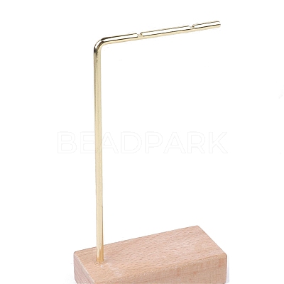 Metal L Bar Earring Display Stands PW-WGFFF71-01-1