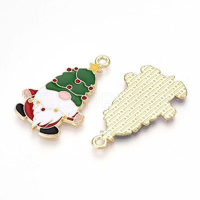 Alloy Enamel Pendants ENAM-T022-01E-1