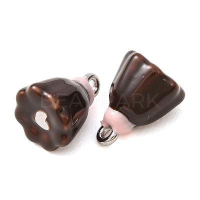 Afternoon Tea Alloy Enamel Pendants AL-CBA3252-03P-C-1