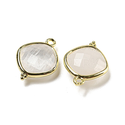 Natural Quartz Crystal Rock Crystal Pendants G-M431-12G-06-1