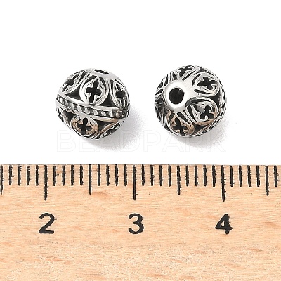 Retro 316 Surgical Stainless Steel Beads STAS-L307-17AS-12-1