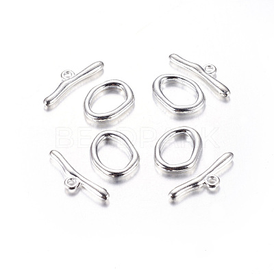 Alloy Toggle Clasps LS-PALLOY-G014-S-1