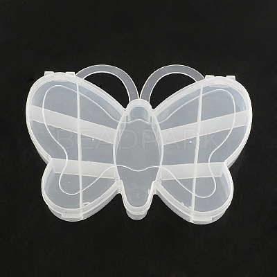 Butterfly Plastic Bead Storage Containers LS-CON-Q023-14-1