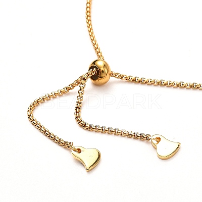 Natural Pearl Beads Adjustable Slider Bracelet for Girl Women Gift X-BJEW-JB06820-02-1