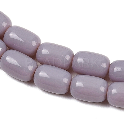Opaque Glass Beads Strands GLAA-Z015-02C-1