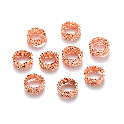 Iron Dreadlocks Beads Hair Decoration IFIN-S696-110RG-1-1