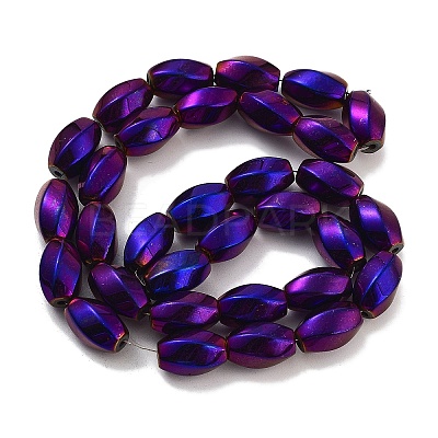 Synthetic Magnetic Hematite Beads Strands G-P545-G01-01A-1