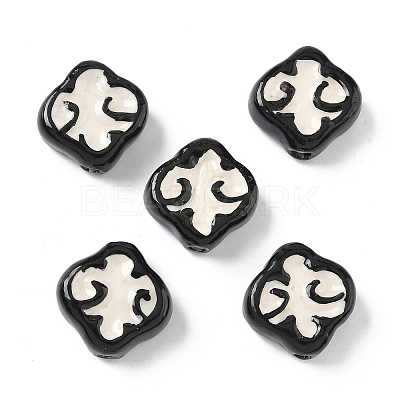 Handmade Porcelain Beads PORC-S003-02-1