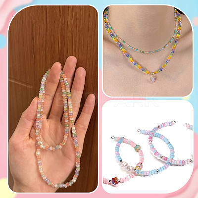 600Pcs Glass Seed Beads SEED-PA0001-17C-1