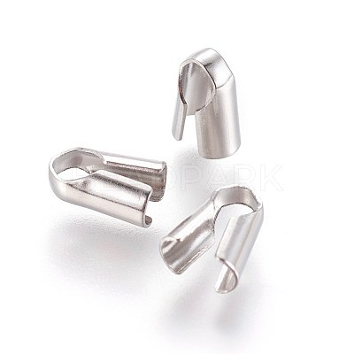 Tarnish Resistant 304 Stainless Steel Cord Ends STAS-P237-80B-P-1