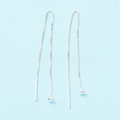 925 Sterling Silver Ear Thread STER-P047-10S-1