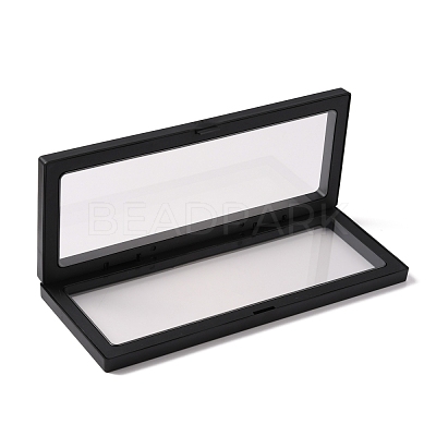Polyethylene(PE) 3D Floating Frame Display Holder CON-WH0087-43-1
