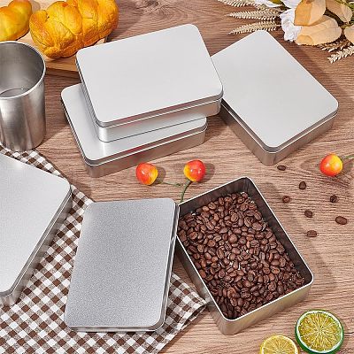 Rectangular Empty Tinplate Boxes CON-OC0001-06MS-1