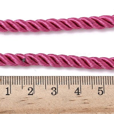 5MM Nylon Twisted Cord Necklace Making FIND-G096-01G-17-1