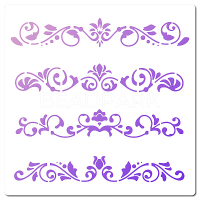 PET Plastic Drawing Painting Stencils Templates DIY-WH0244-200-1