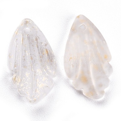 Transparent Glass Pendants GLAA-H102-B03-1