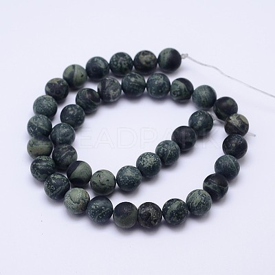 Natural Kambaba Jasper Beads Strands G-D744-8mm-1