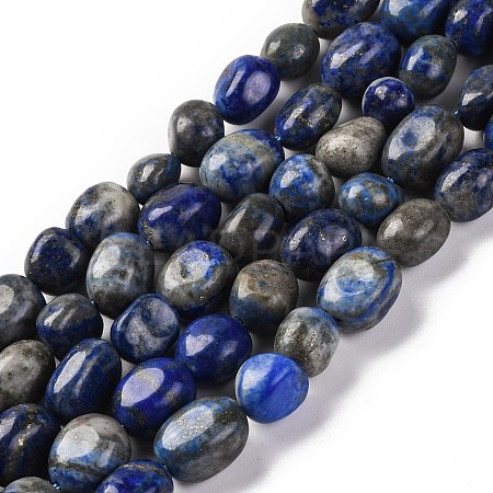 Natural Lapis Lazuli Beads Strands G-G146-A34-01-1