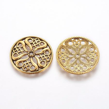 Tibetan Style Alloy Beads PALLOY-A14477-AG-LF-1