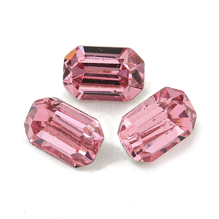 Glass Rhinestone Cabochons RGLA-L029-18A-209-1