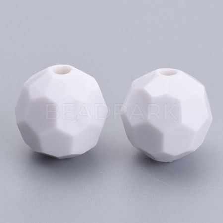 Opaque Acrylic Beads SACR-S300-05E-01-1