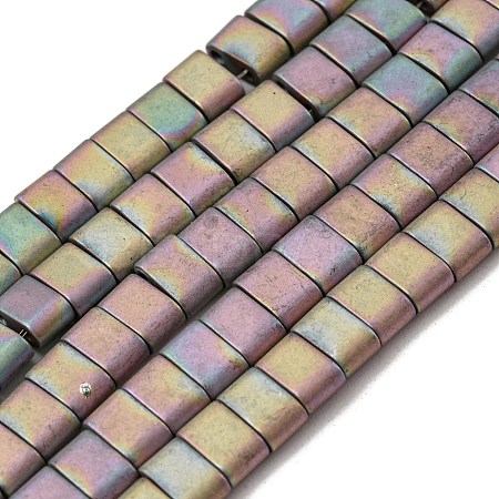 Electroplated Non-magnetic Synthetic Hematite Beads Strands G-C106-B01-04B-1