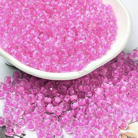 Transparent Glass Round Seed Beads X1-SEED-B001-05A-26-1