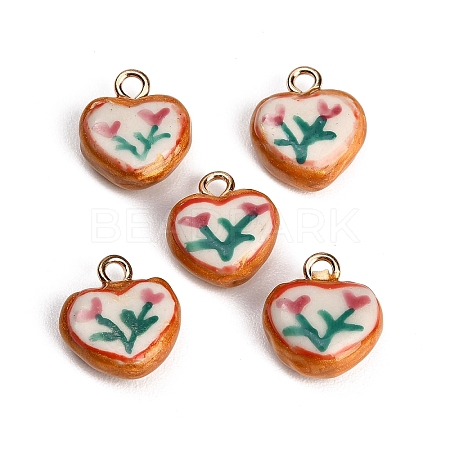 Handmade Porcelain with Brass Pendants PR-CBAB520-03C-1