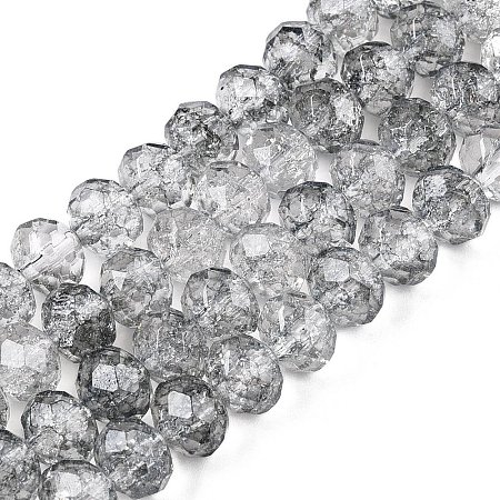 Transparent Glass Beads Strands GLAA-T023-6mm-A09-1