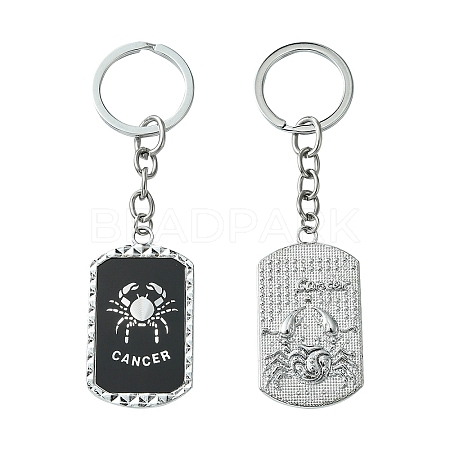 Alloy Enamel Keychain KEYC-YW00022-01-1
