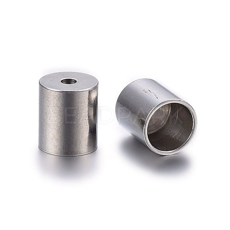 Tarnish Resistant 304 Stainless Steel Cord Ends LS-X-STAS-H467-09P-6mm-1