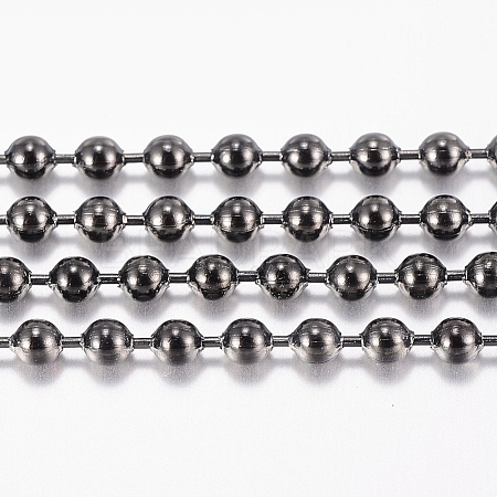 304 Stainless Steel Ball Chains CHS-H015-03-2.3MM-1