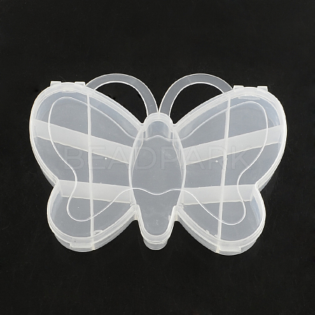 Butterfly Plastic Bead Storage Containers LS-CON-Q023-14-1