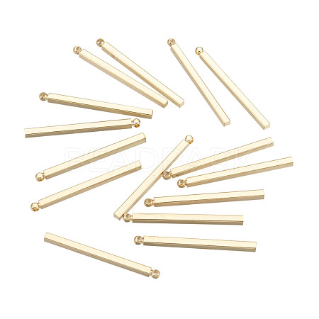 Brass Pendants KK-D510-02KCG-1