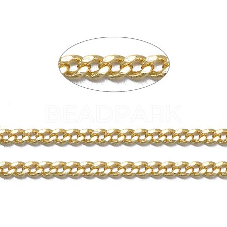 Brass Twisted Chains X-CHC-S109-G-1
