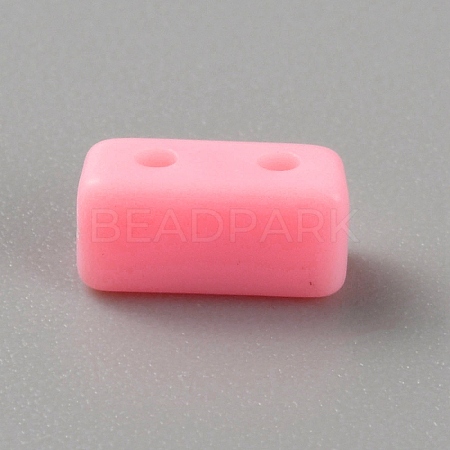 Opaque Acrylic Beads SACR-WH0011-10D-1