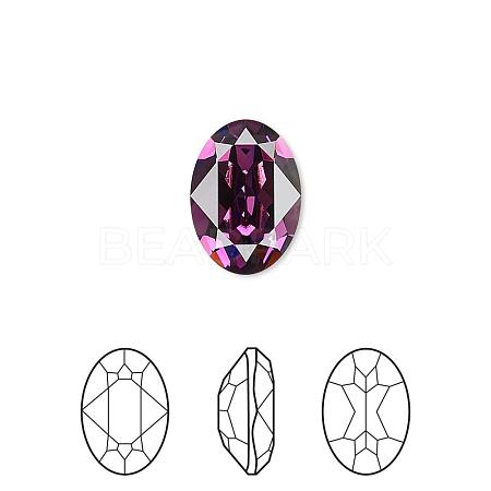 Austrian Crystal Rhinestone Cabochons 4120-25x18-204(F)-1