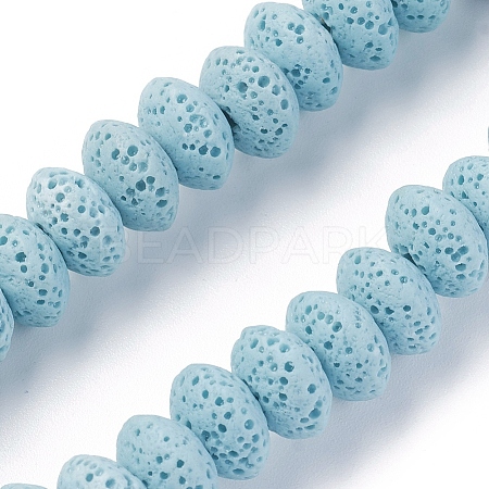 Natural Lava Rock Beads Strands G-F671-01B-18-1