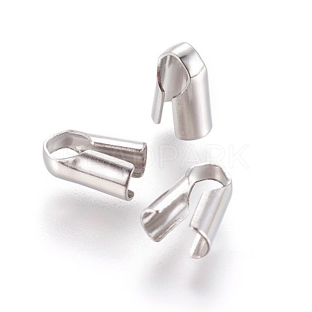 Tarnish Resistant 304 Stainless Steel Cord Ends STAS-P237-80B-P-1