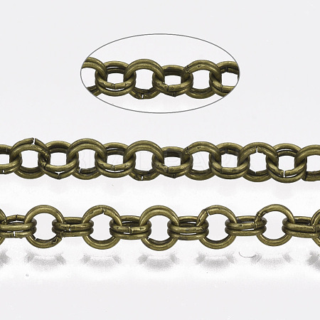 Iron Rolo Chains CH-S125-011C-AB-1