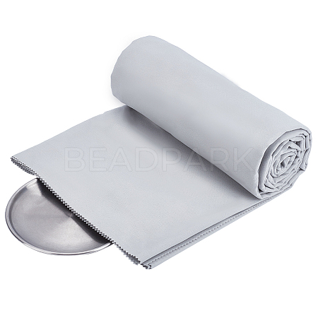 Velvet Silver Polishing Cloth AJEW-WH0661-41-1
