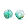 Frosted Baking Paint Glass Beads LS-DGLA-N005-8mm-09-3
