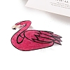 Hot Pink Creative PVC Claw Hair Clips PW-WG200BC-04-1